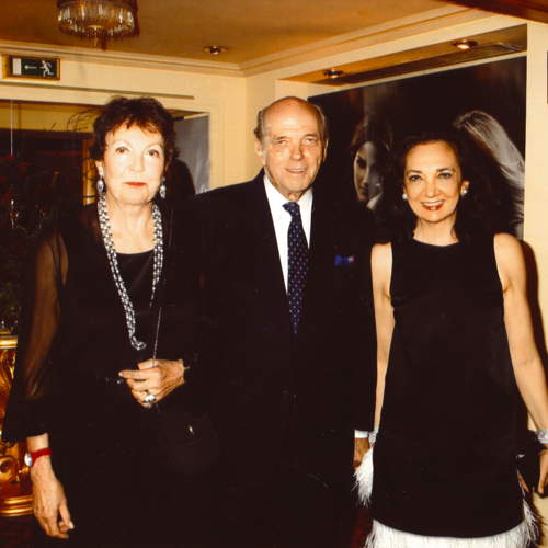 London Repossi Boutique Opening, HRH Maria Pia de Savoie and HRH Prince Michel de Bourbon Parme, Mrs Gio’ Repossi 1995