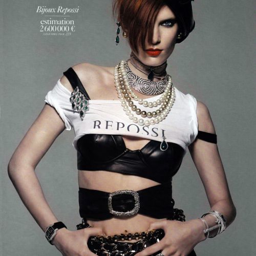 Vogue France with Repossi high jewellery collections