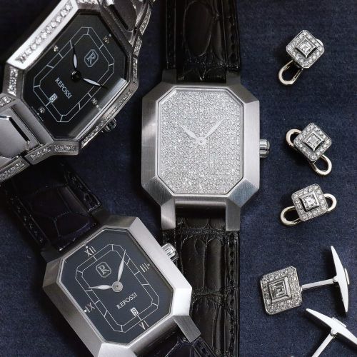 Repossi Watches collection and men diamonds acccessories
